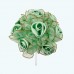 3" Diameter Satin Silk Flower 12X12 | Mint